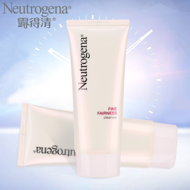 Neutrogena露得清细白洗面乳100g双只装洗面奶提亮肌肤柔和清洁