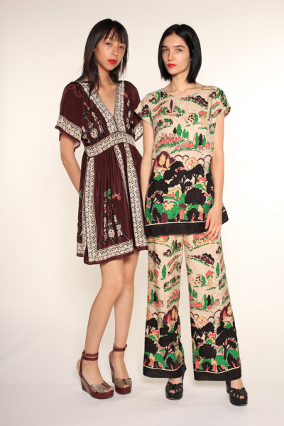 Anna Sui 2015 早春度假系列LookBook