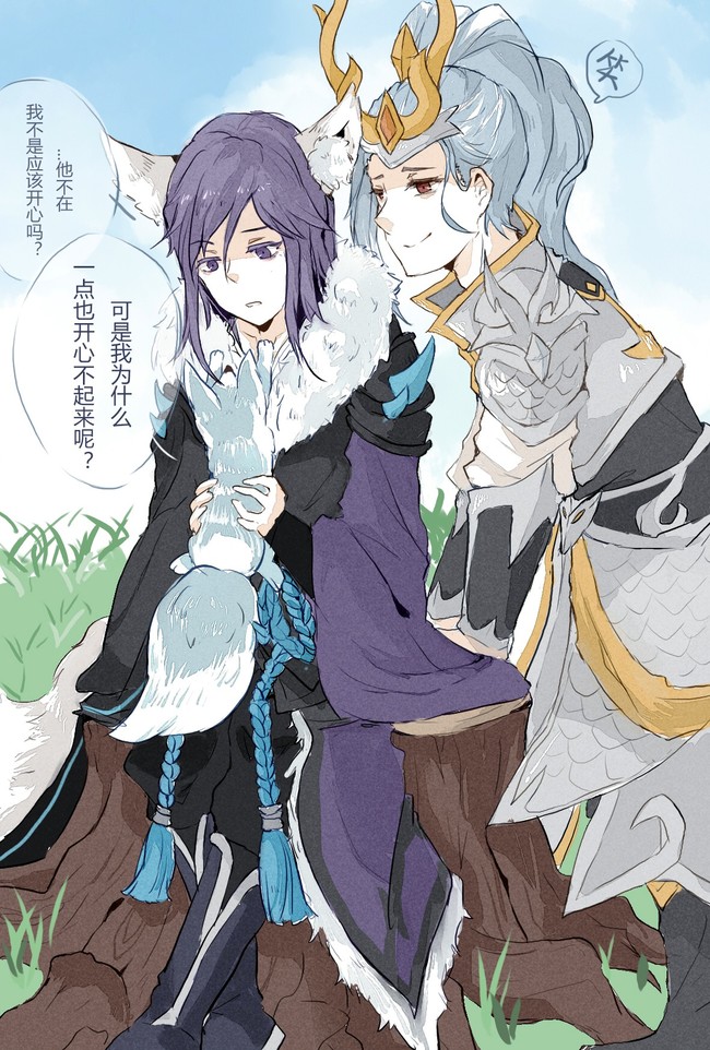 王者荣耀李白和韩信最初的快乐是你那