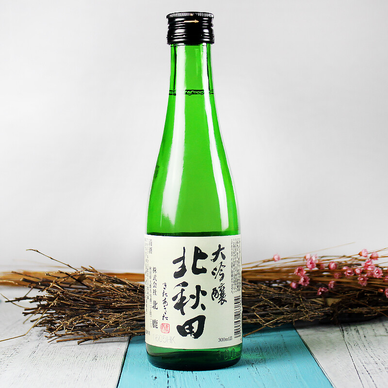 江秀 日本原装进口北秋田大吟酿清酒300ml