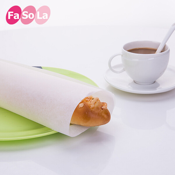 日本Fasola双面硅油纸 食品级蛋糕西点吸油纸 烤箱烧烤锡纸 10米