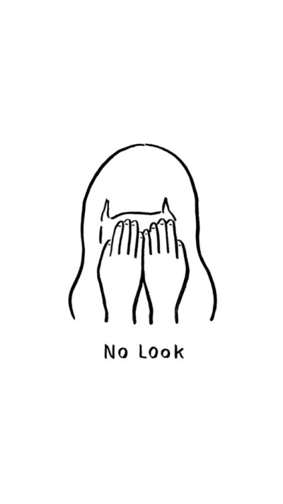 白色 壁纸 黑白插画