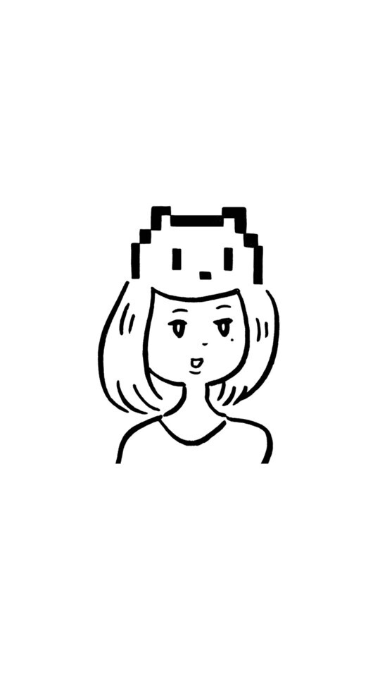 白色 壁纸 黑白插画