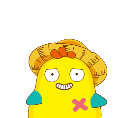 拇指鸡：体型Q萌，适合抱着靠着，眼神呆萌，呆滞，木讷的感觉。
在心脏的地方贴了一个胶贴，表达脆弱敏感的心灵。
属于玩偶大师旗下拇指家族动物中的其中一只
它是拇指家族的成员，黄色的身体，蓝色的四肢，
头上的…