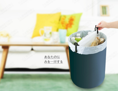 日本进口垃圾桶夹子 垃圾袋固定防滑夹防脱落 塑料袋分类扣