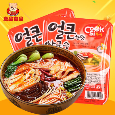 cooksi韩国米线拉面92g 红色麻辣味