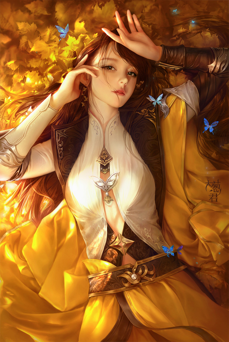 剑网3七周年# 藏剑 绘师:大葱君 - 堆糖,美图壁纸兴趣社区