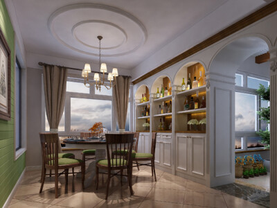 绘装室内设计作品--《光影流年》