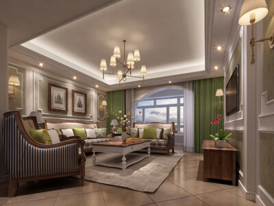 绘装室内设计作品--《光影流年》