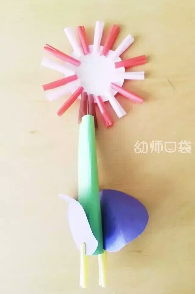 吸管插花