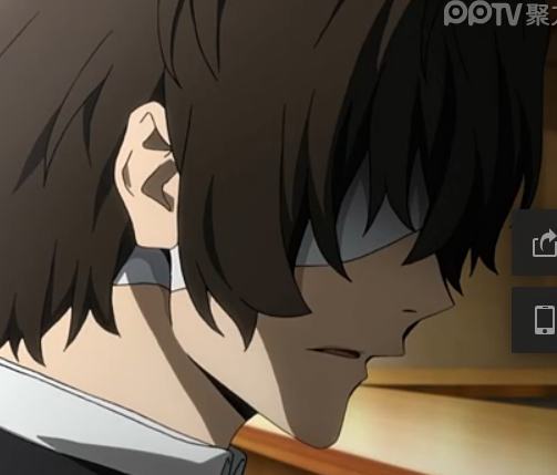 太宰治的侧脸超帅有木有