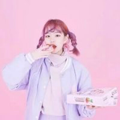 女生头像。 吃货
