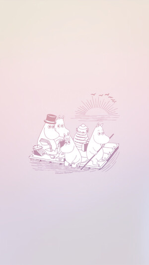 姆明亚美 小肥肥一族 姆明一族 姆明亚美表情包 WX：coolki95