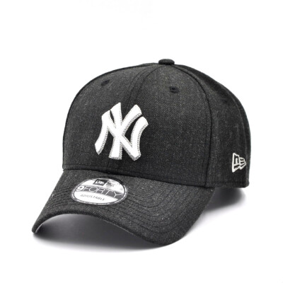 NE 9FORTY NEW YORK YANKEES NY 弯帽檐 棒球帽 老爹帽 黑灰