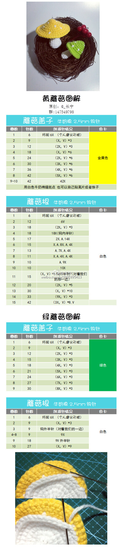 钩针图解
我现在只有俩个心愿
你在身边
在你身边