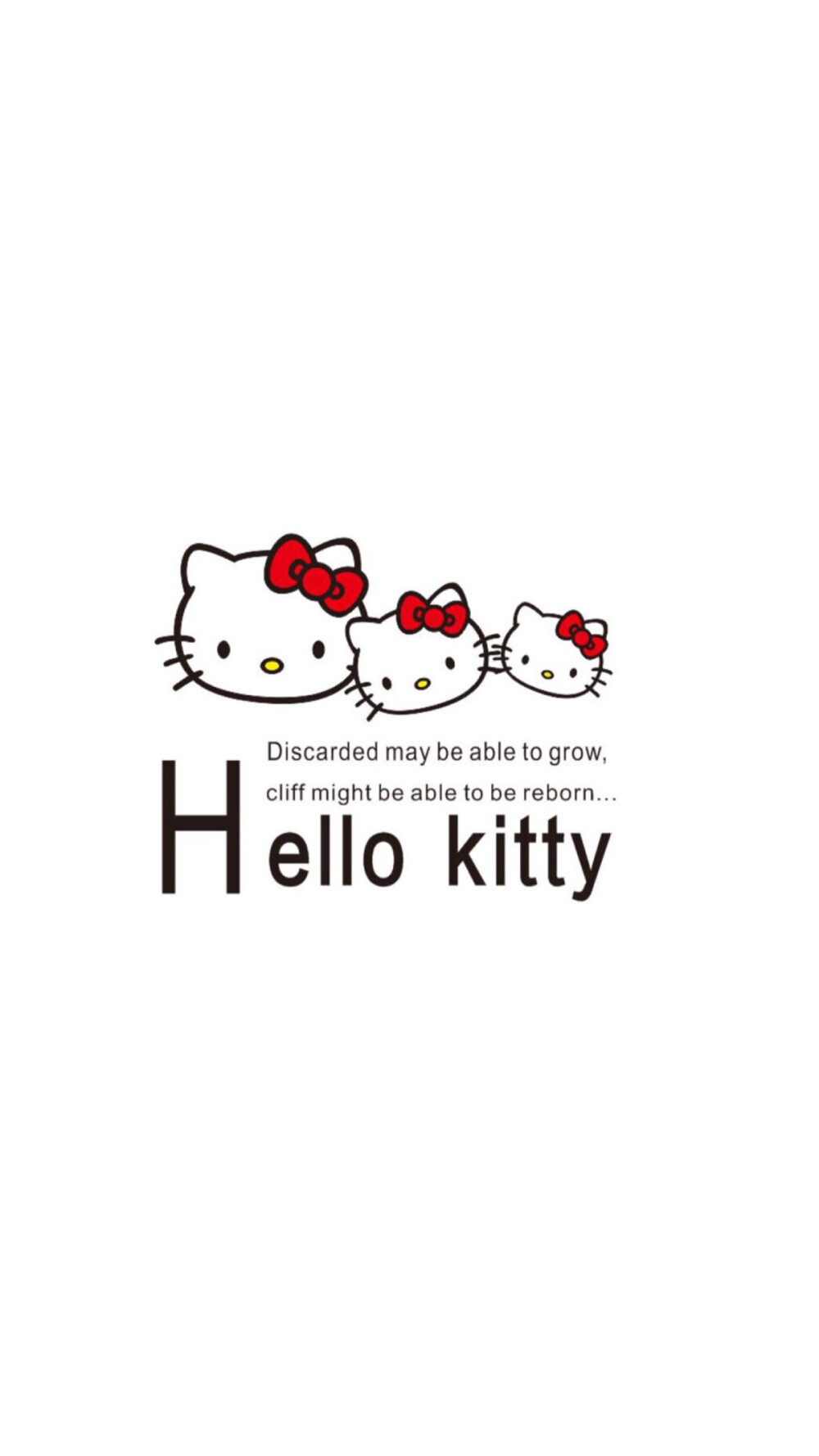 Hello kitty#卡通动漫#凯蒂猫#粉色#手机壁纸"εїз