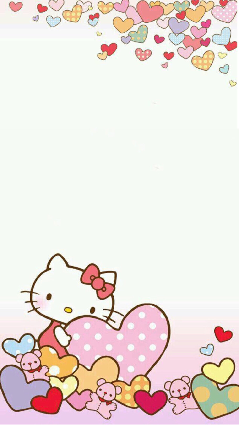 hellokitty卡通动漫凯蒂猫粉色手机壁纸ε05з