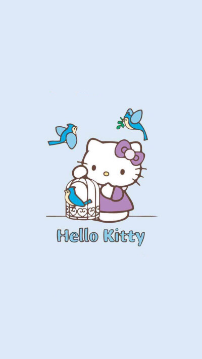 Hello kitty#卡通动漫#凯蒂猫#手机壁纸"εїз