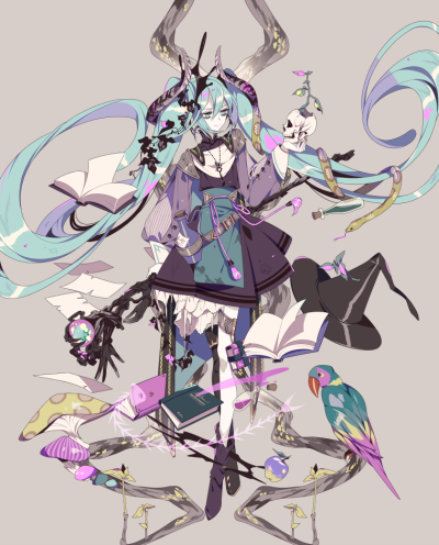 初音，黑暗