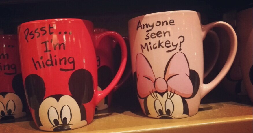 Anyone seen Mickey？
-No yet.
Hope one day I can find my Mickey.