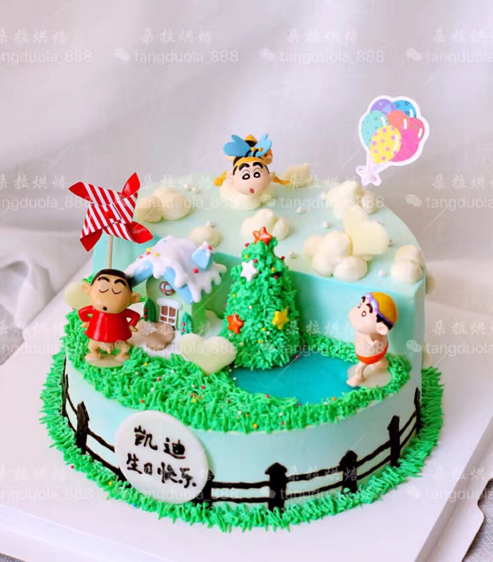 场景蛋糕。