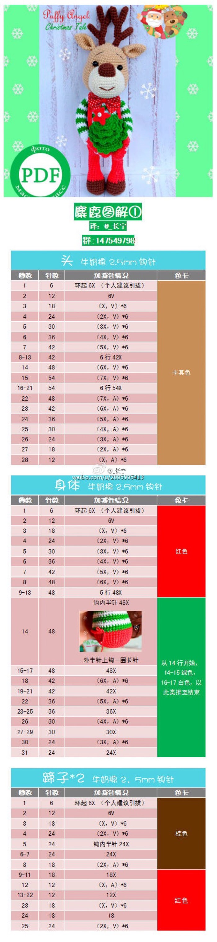 钩针图解
我现在只有俩个心愿
你在身边
在你身边