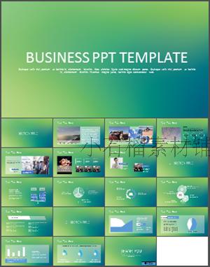 国外高逼格商务年终工作汇报总结计划年会素材动态ppt模板ppt4