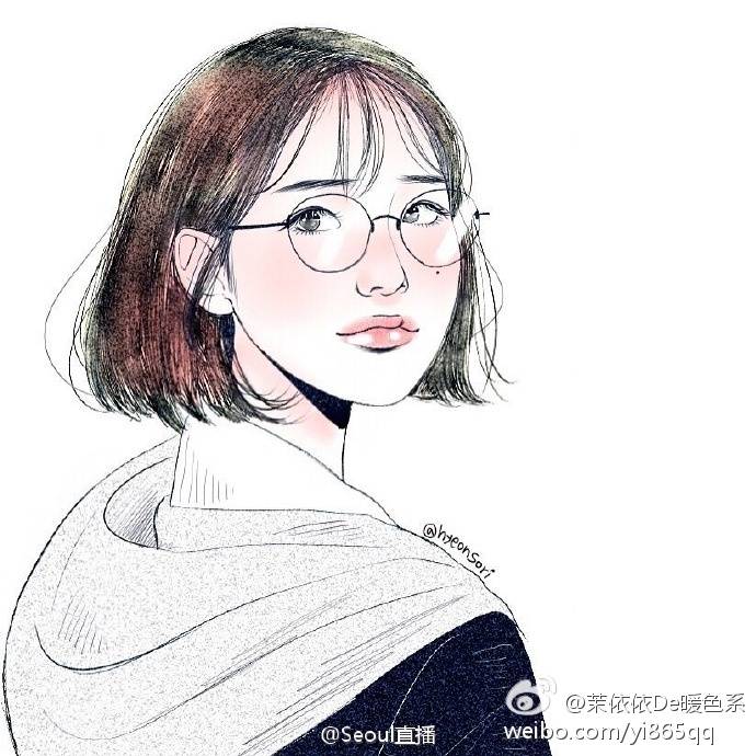 漫画头像 ins：hyeonsori