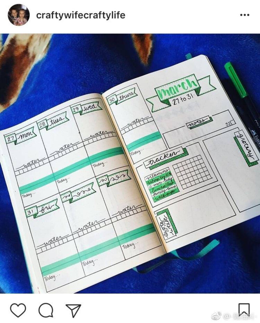 Bujo weekly 