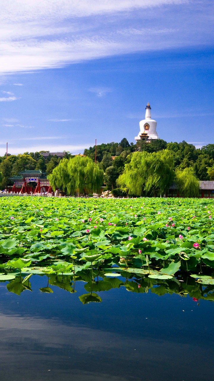 华为锁屏 北海公园 中国古代皇家园林