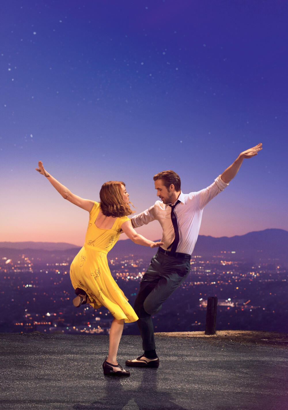 Ryan gosling；Emma stone；LA LA LAND；爱乐之城