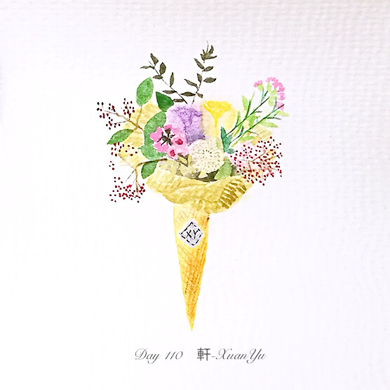 Day 110｜冰淇淋花束 ​​​