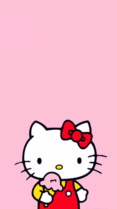 Hello kitty#卡通动漫#凯蒂猫#手机壁纸"εїз