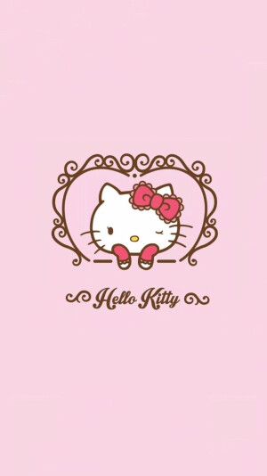 Hello kitty#卡通动漫#凯蒂猫#手机壁纸"εїз