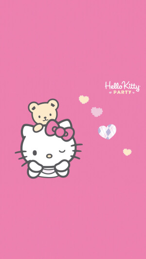Hello kitty#卡通动漫#凯蒂猫#手机壁纸"εїз
