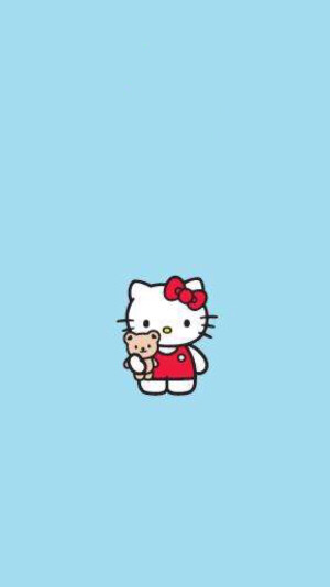 Hello kitty#卡通动漫#凯蒂猫#手机壁纸"εїз