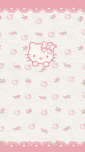 Hello kitty#卡通动漫#凯蒂猫#手机壁纸"εїз