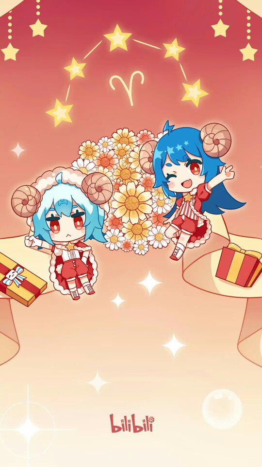 哔哩哔哩 白羊座 - 堆糖,美图壁纸兴趣社区