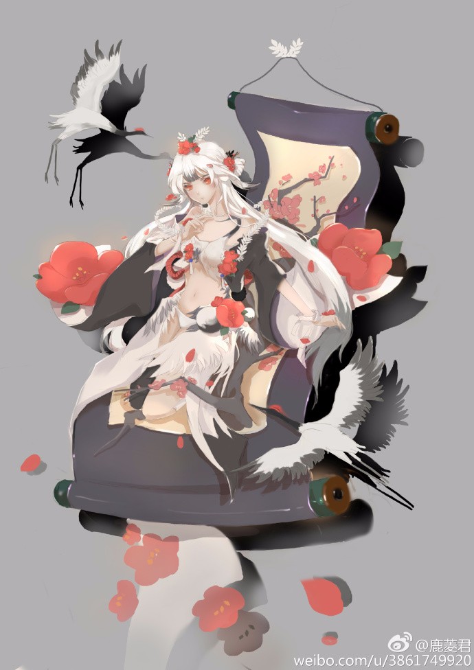 阴阳师◇ 花鸟卷 - 堆糖,美图壁纸兴趣社区