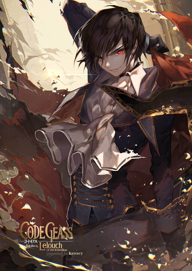 Code Geass 反叛的鲁路修 鲁路修 画师：河CY 本作品pixiv id=62120429 (鲁鲁帅死了！）