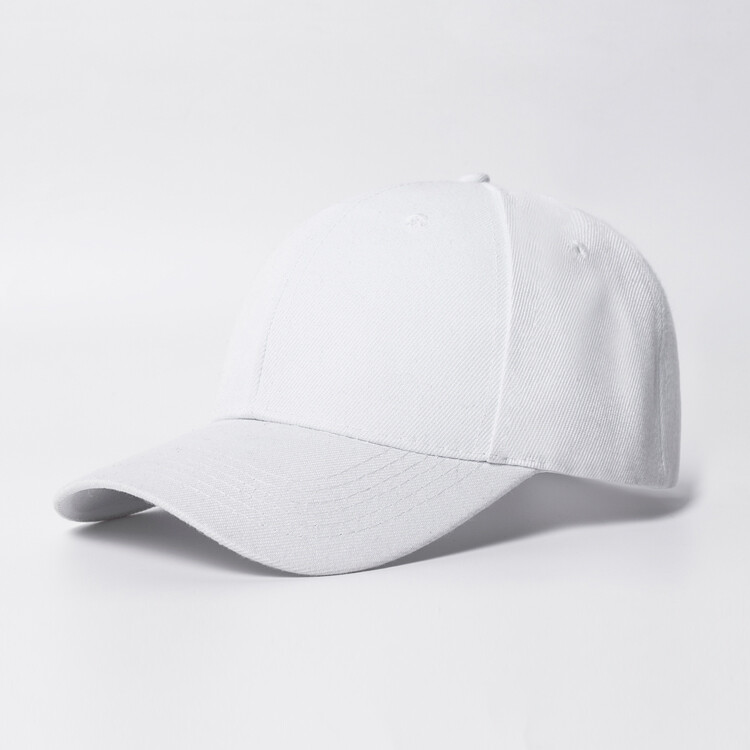 潮牌夏季男女同款白色韩国运动风休闲潮流棒球帽