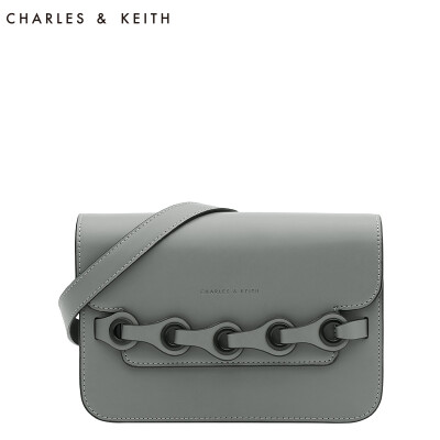 II.II CHARLES&amp;KEITH 单肩包 CK280700325 纯色斜挎女士小包