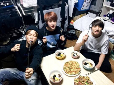 #防弹少年团#bts 150219 【starcast更新： 春节料理现场独家公开! (feat. jimin, jungkook) 】42p part3