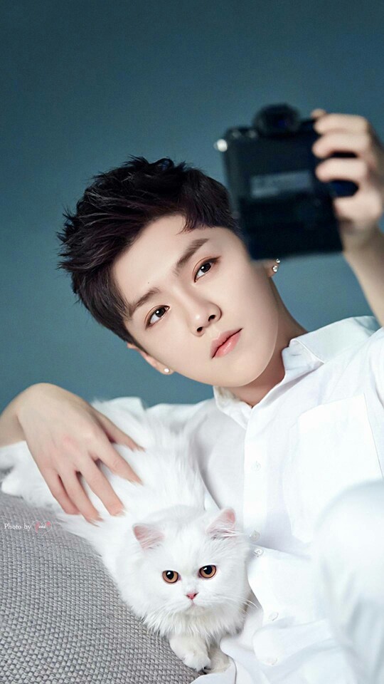 『EXO 帅气的鹿晗』