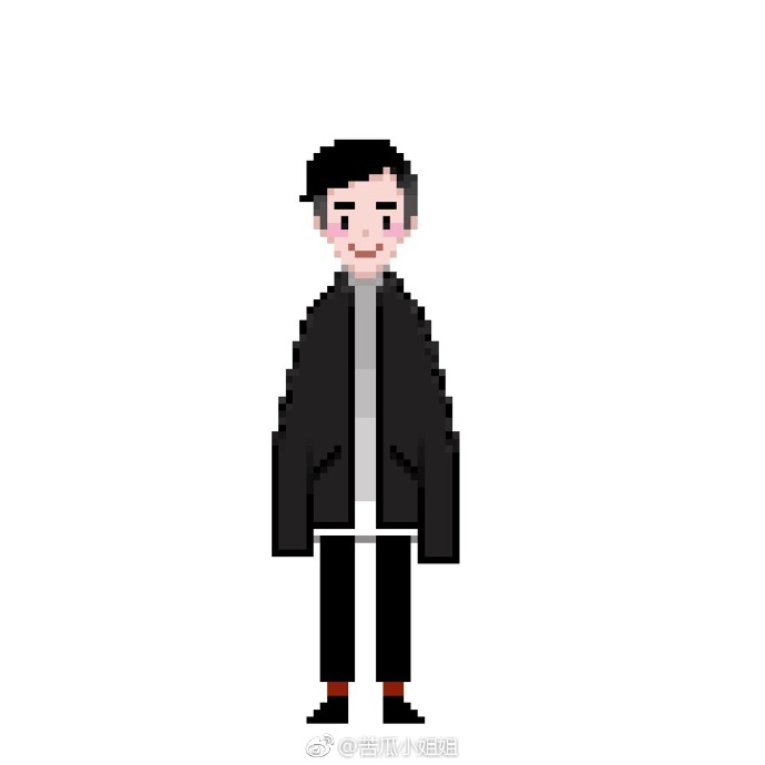 #pixel art##像素画##boys# @像素画百科 @拼拼豆豆 ​​​​