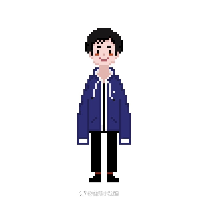 #pixel art##像素画##boys# @像素画百科 @拼拼豆豆 ​​​​