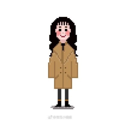 #pixel art##像素画##girls# @像素画百科 @拼拼豆豆 ​​​​