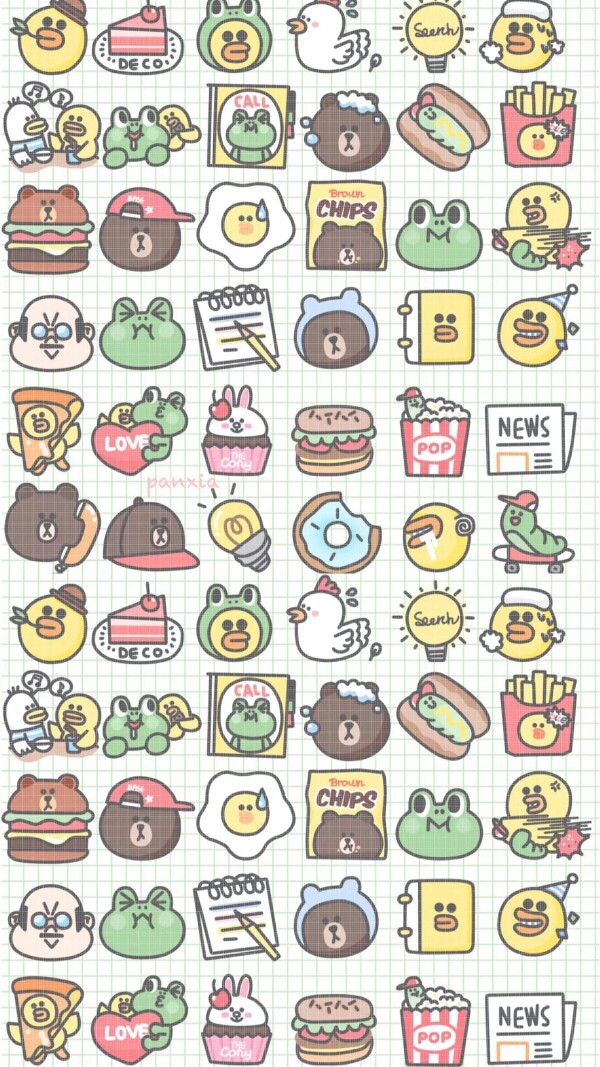 Line Friends 布朗熊 ➕ 可妮兔