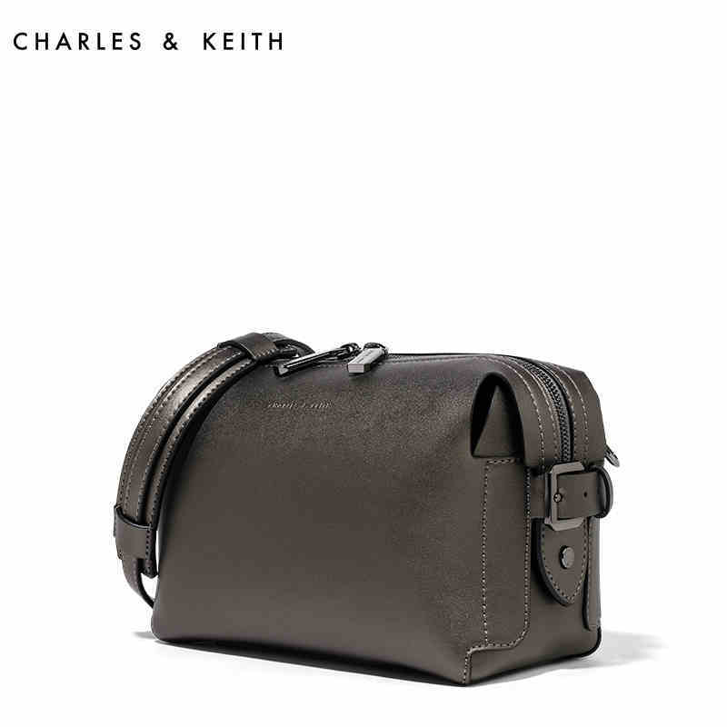 CHARLES&KEITH 单肩包 CK2-80780296 欧美通勤款肩斜挎女包-