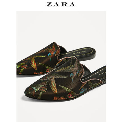 ZARA 女鞋 针织露跟鞋 11351201203